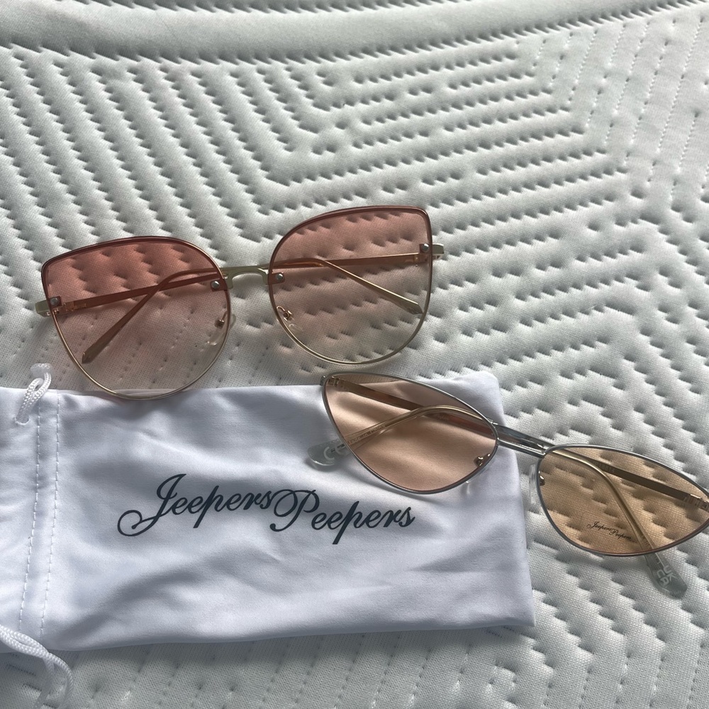NEW 2 PAIR OF WOMEN SUNGLASSES